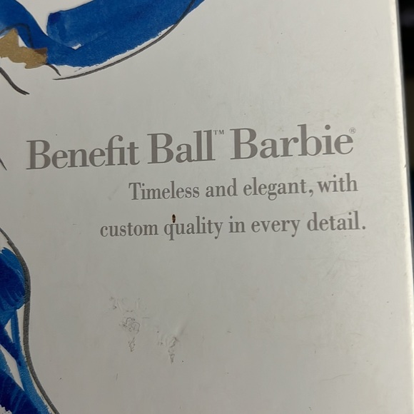 BENEFIT BALL Barbie Classique Collection Doll First in Series by Mattel NIB - Picture 6 of 6